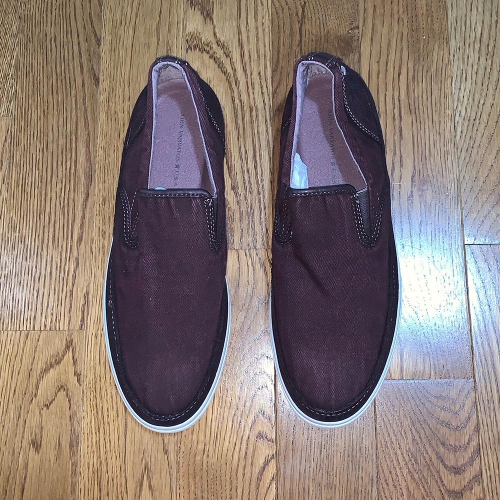 JOHN VARVATOS Canvas Sneakers Retail: $168